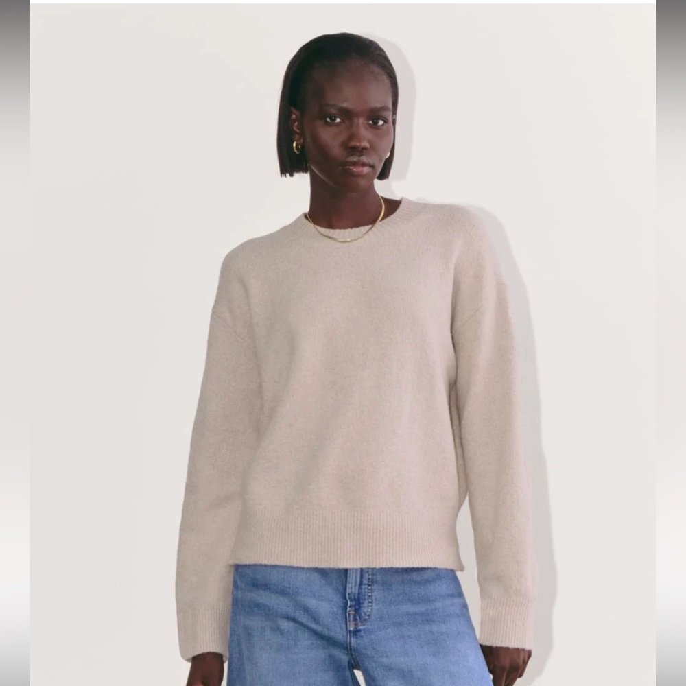 Everlane THE COCOON CREW IN PLUSH COTTON